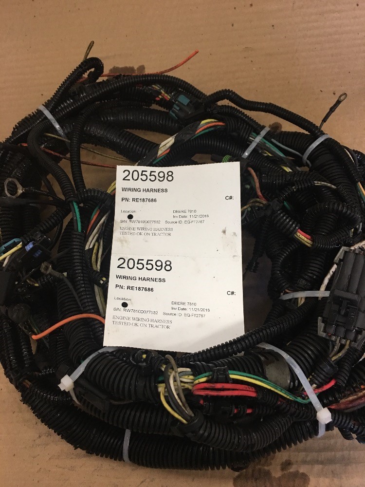 Deere 7810 Wiring Harness