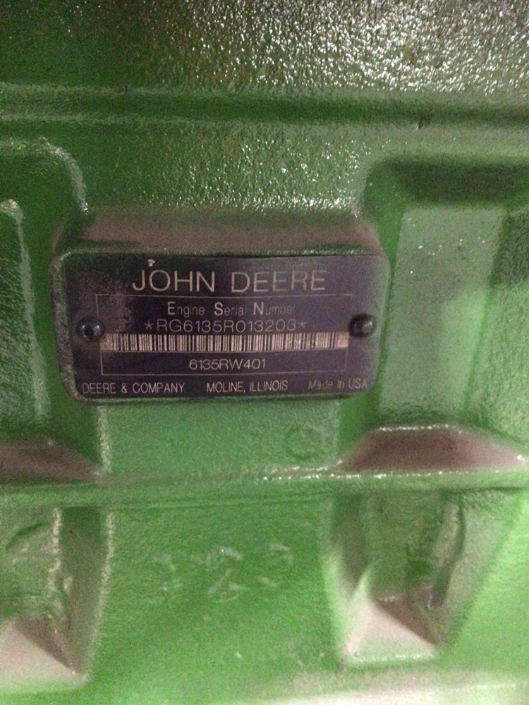 Deere 9560R Engine Complete